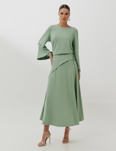 Conjunto Vicenza Clementine Verde Menta
