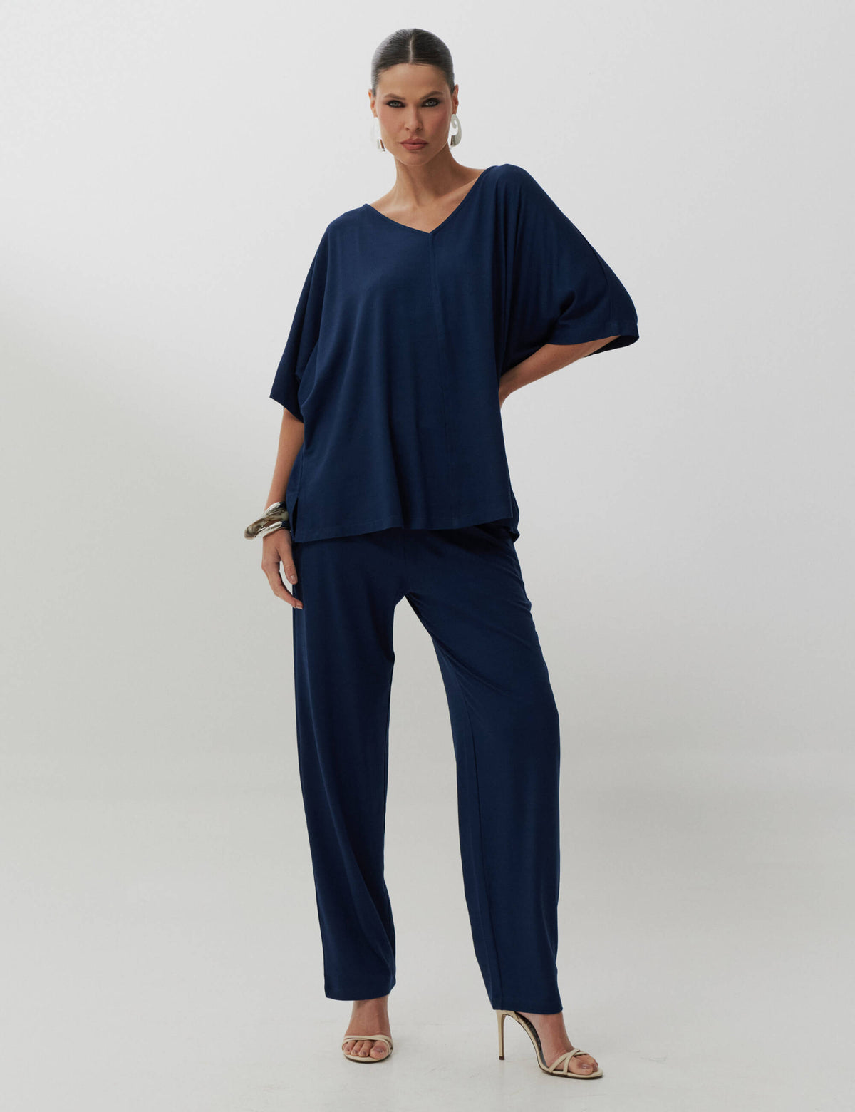 Conjunto Vicenza Charlote Azul Marinho