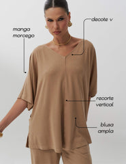 Conjunto Vicenza Charlote Bege Awake