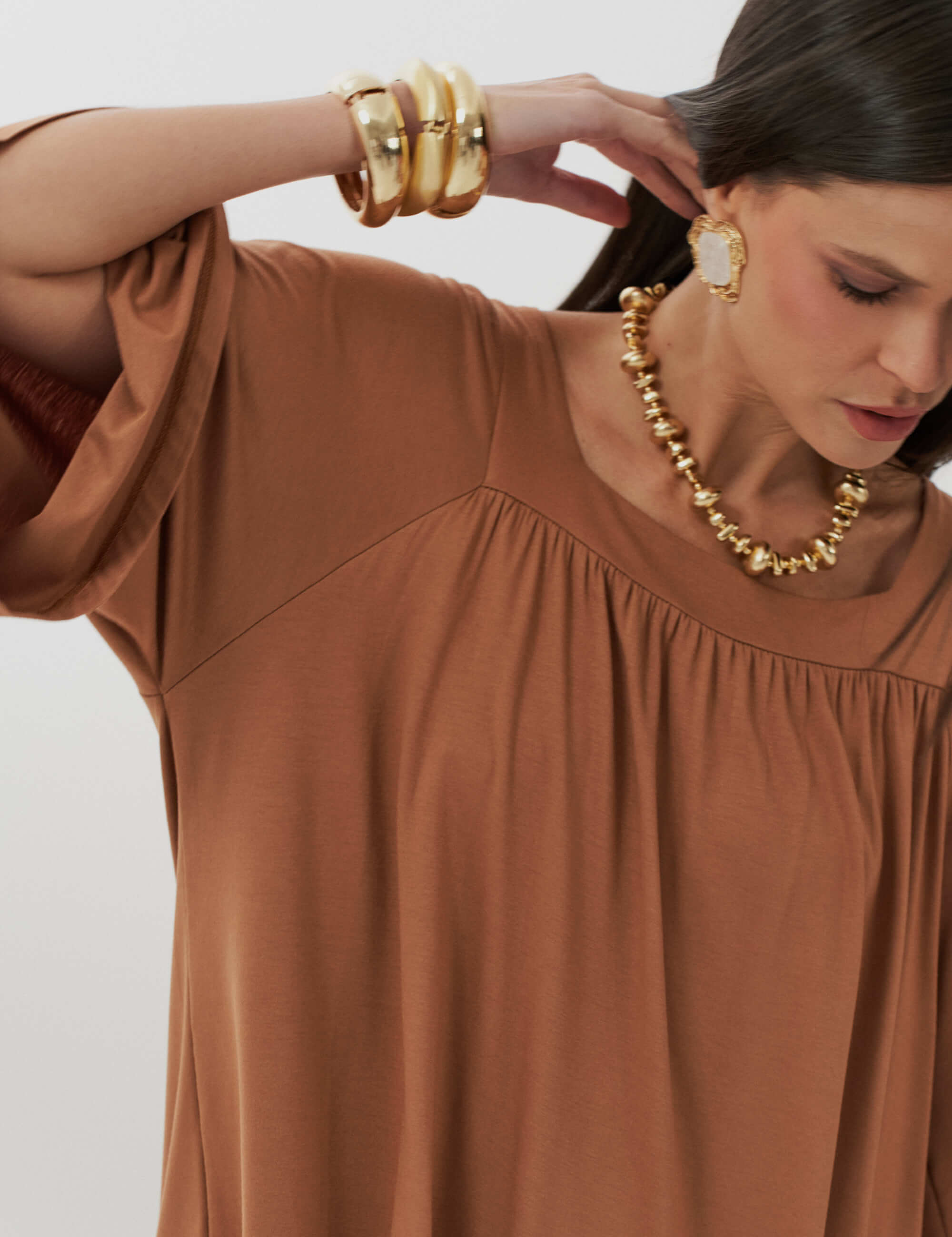 Conjunto Celeste  Mocha Mousse