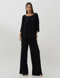 Conjunto Celeste Preto
