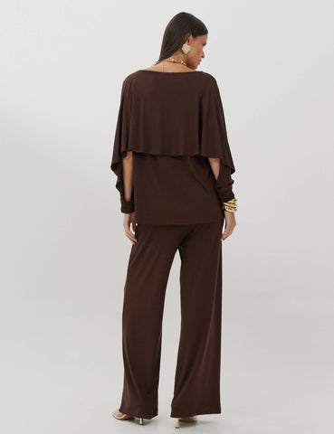 Conjunto Carmela Marrom Natureza