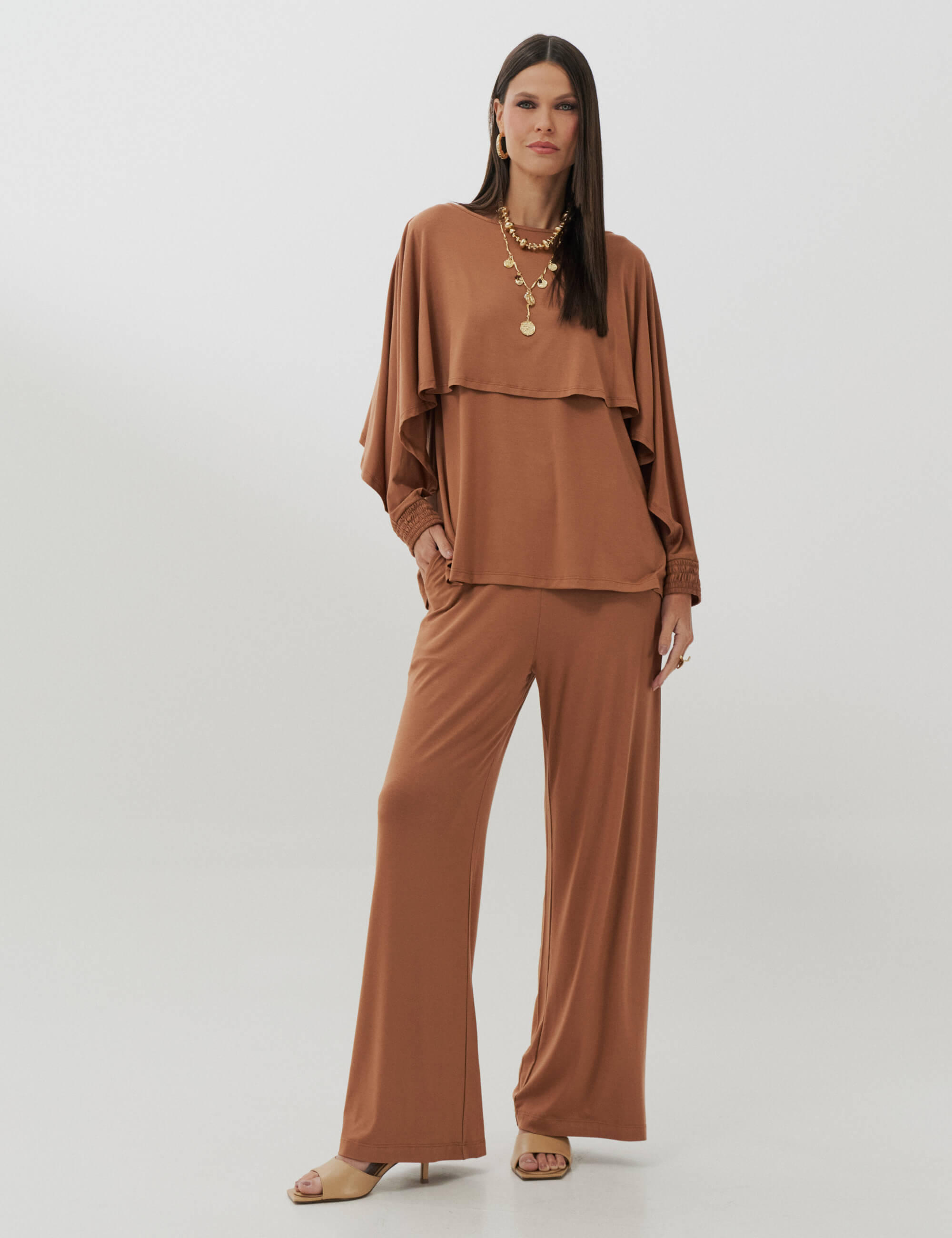 Conjunto Carmela Mocha Mousse