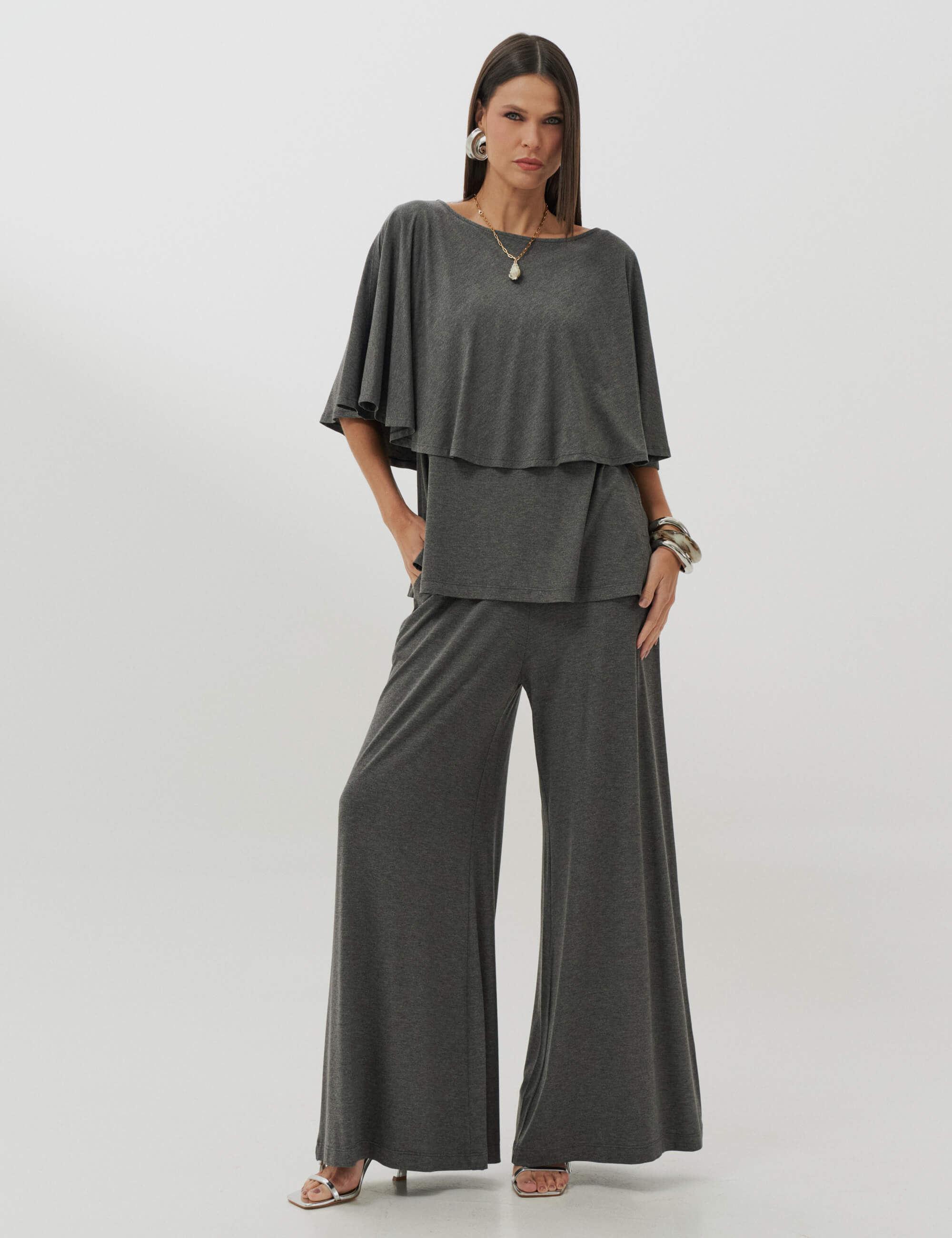 Conjunto Cindy Mescla Escuro