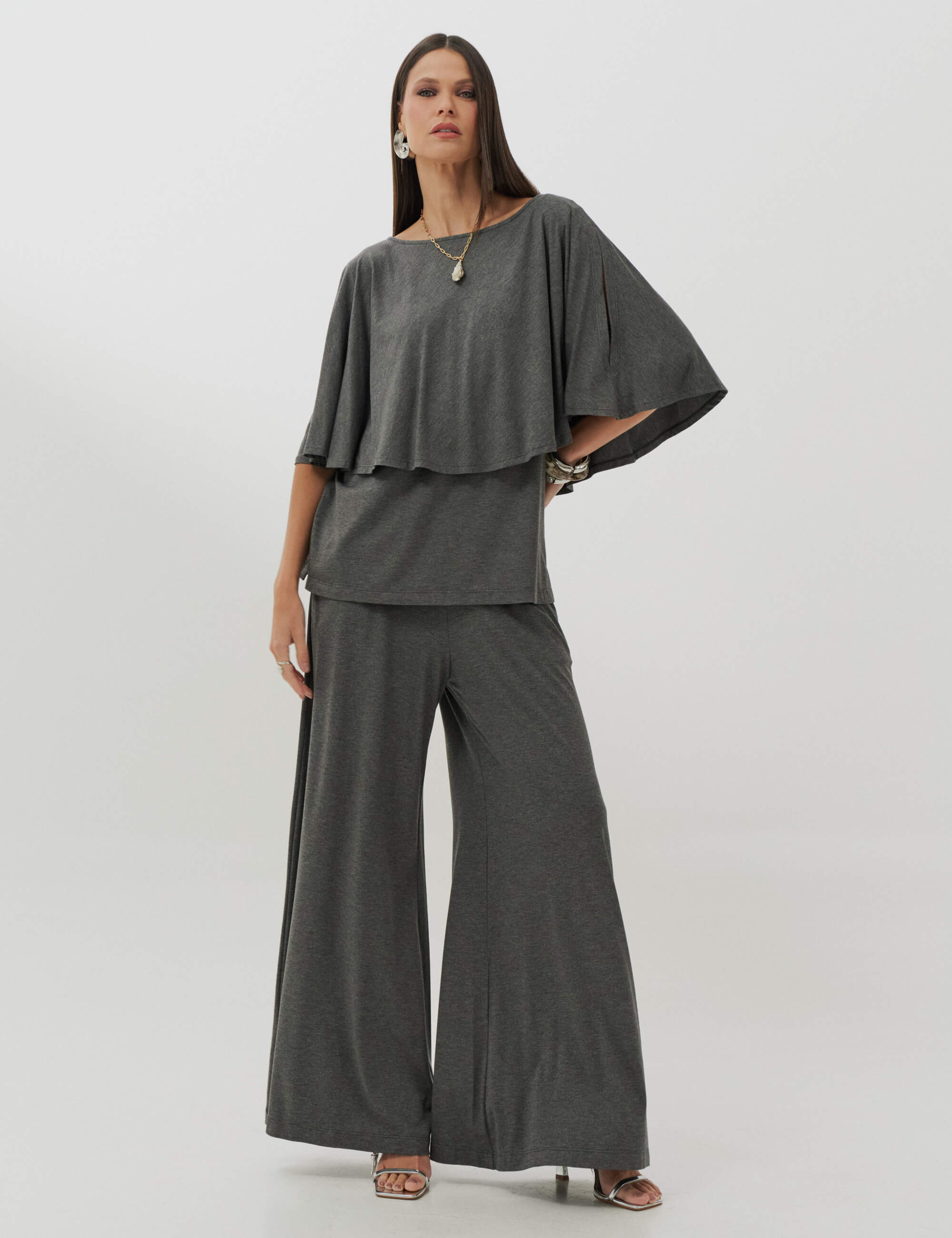 Conjunto Cindy Mescla Escuro