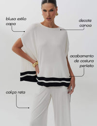 Conjunto Carlota Off White