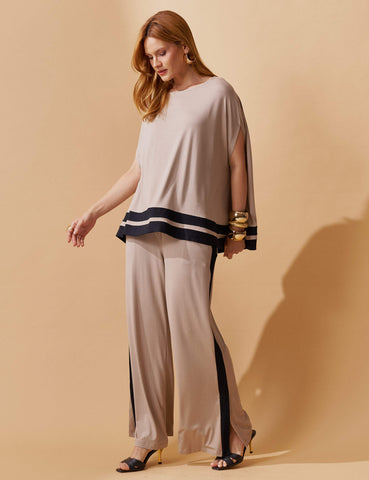 Conjunto Carlota Taupe