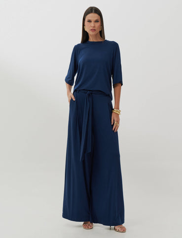 Conjunto Ciana Azul Marinho