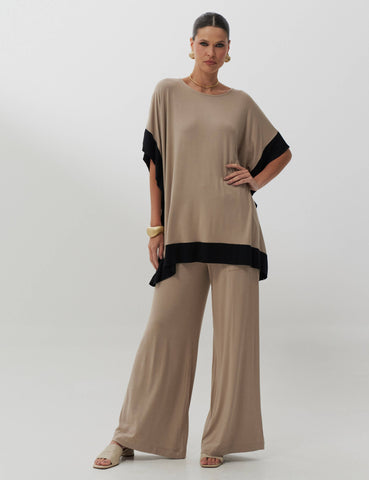 Conjunto Candace Taupe