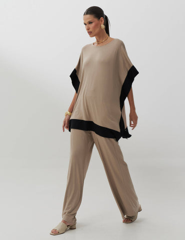 Conjunto Candace Taupe