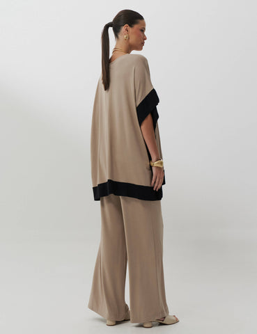 Conjunto Candace Taupe