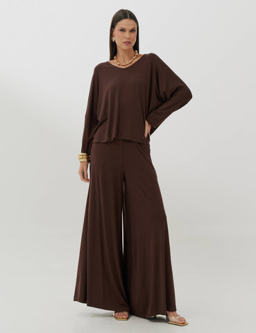 Conjunto Clotilda Marrom Natureza