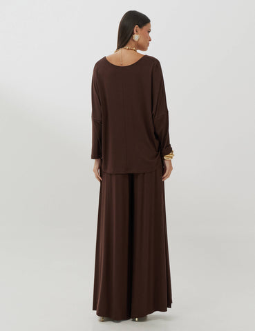 Conjunto Clotilda Marrom Natureza