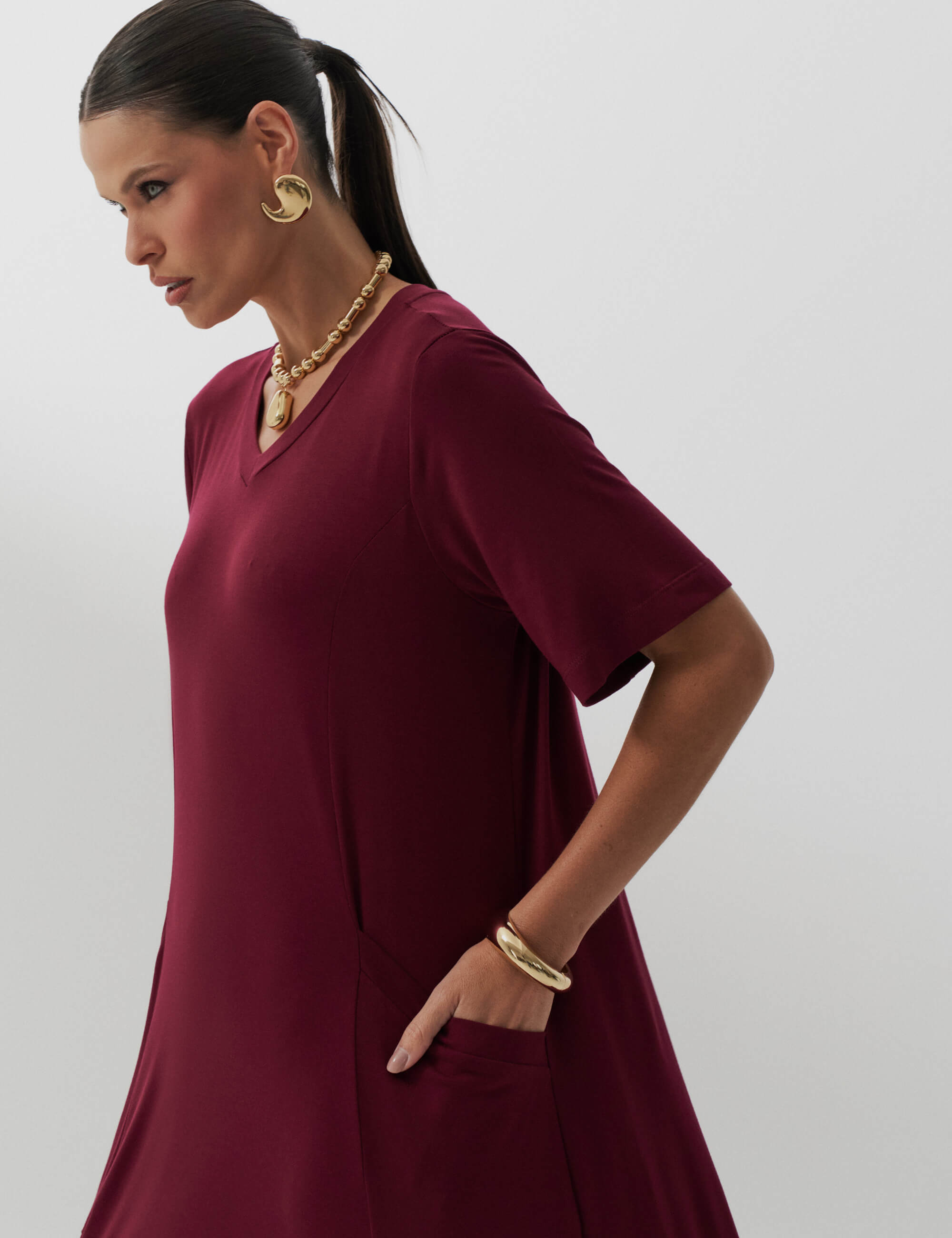Vestido Cintra Bordo