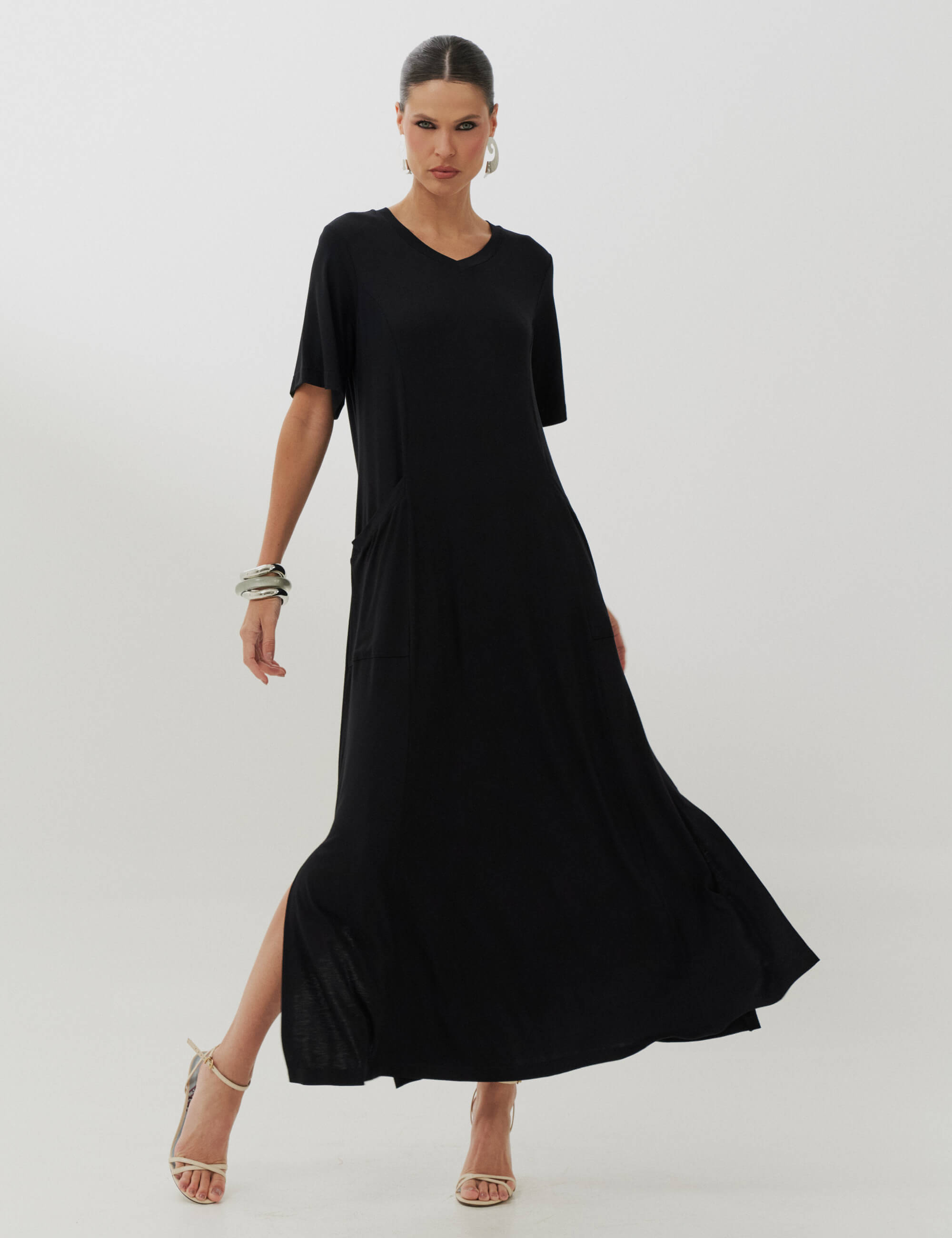 Vestido Cintra Preto