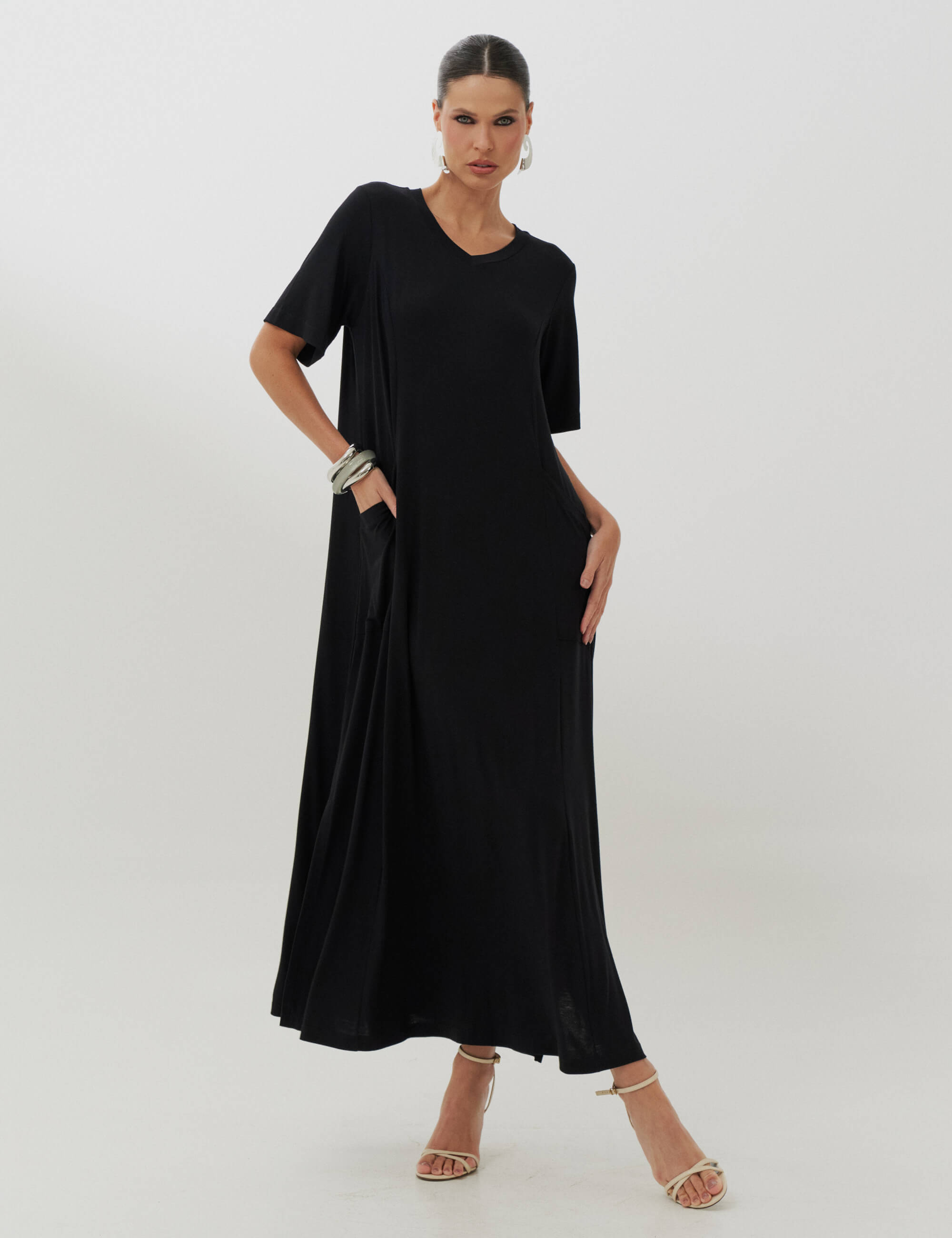 Vestido Cintra Preto