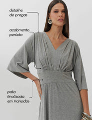 Vestido Cassia Mescla