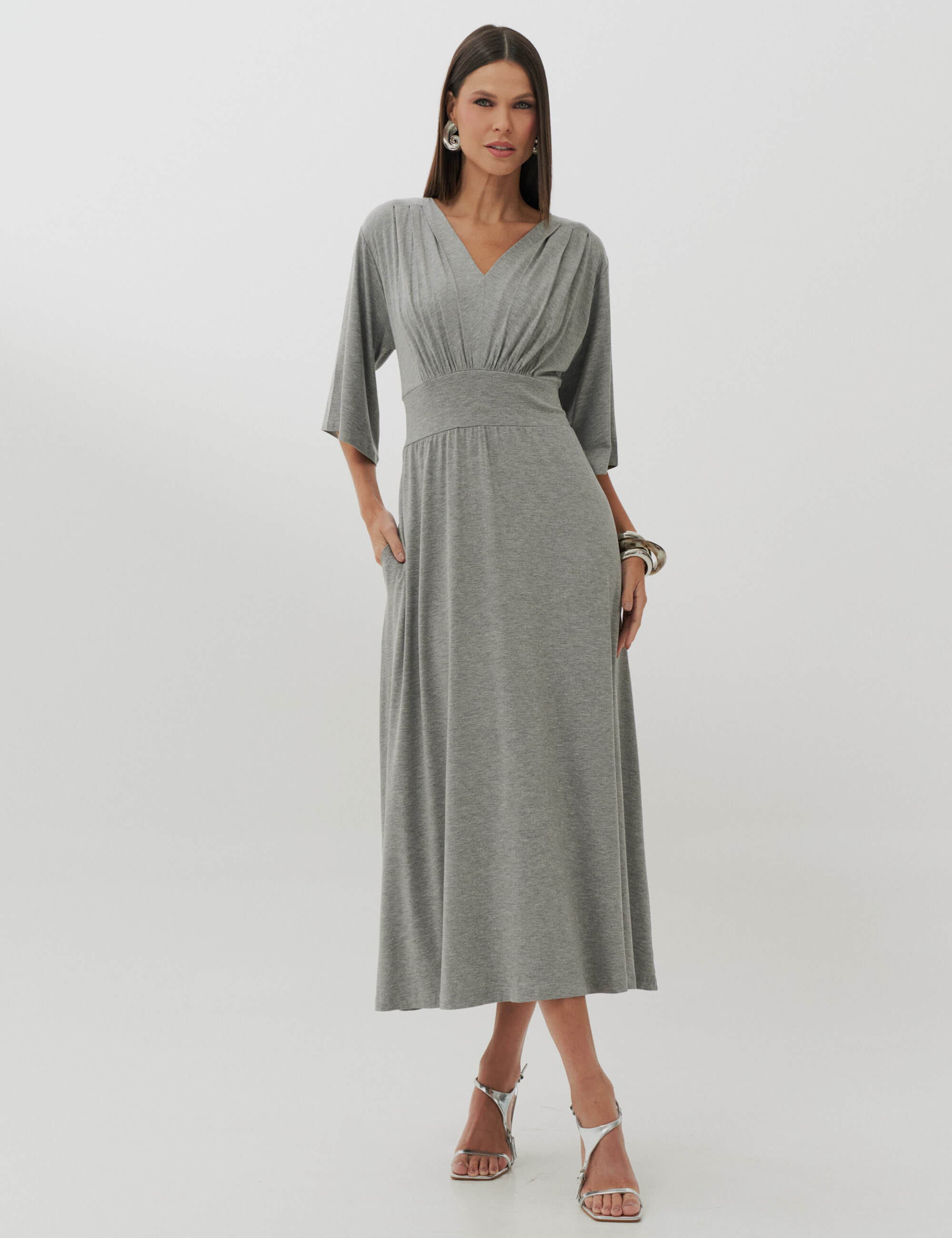 Vestido Cassia Mescla
