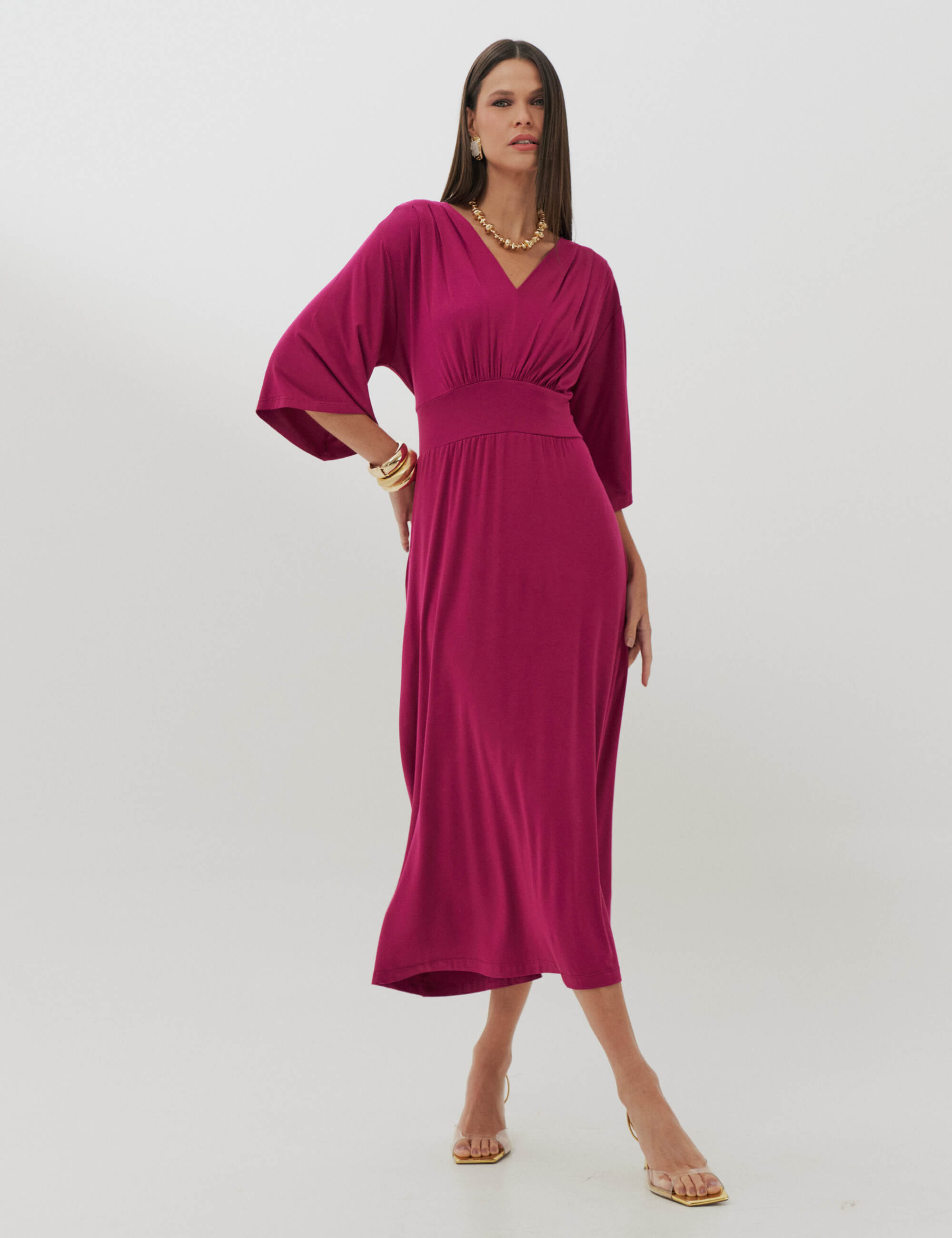 Vestido Cassia Violeta