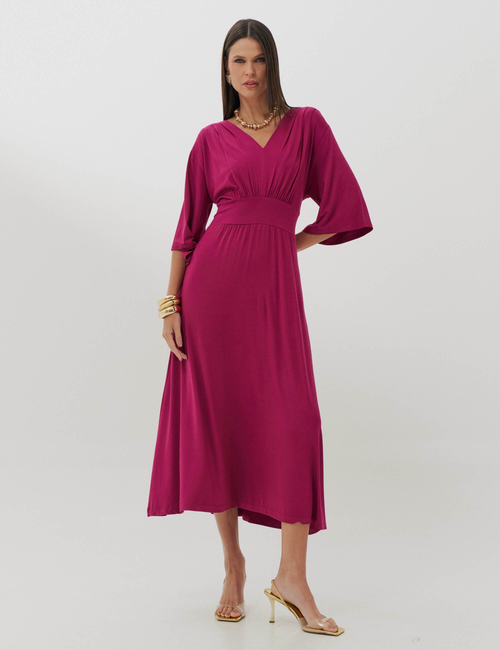 Vestido Cassia Violeta