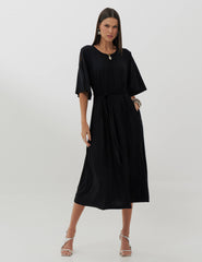 Vestido Clecia Preto