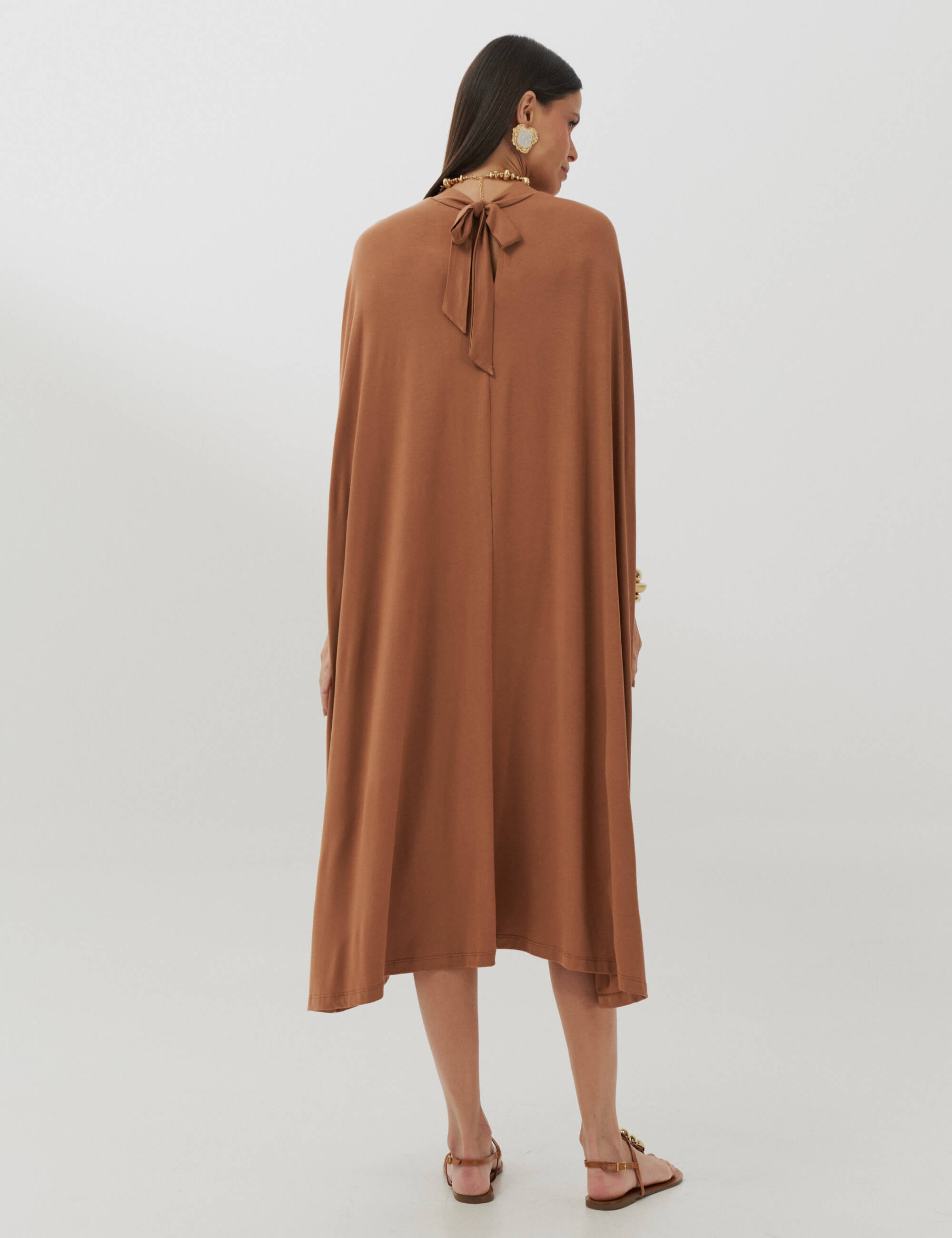 Vestido Claudina Mocha Mousse