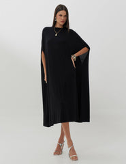 Vestido Claudina Preto