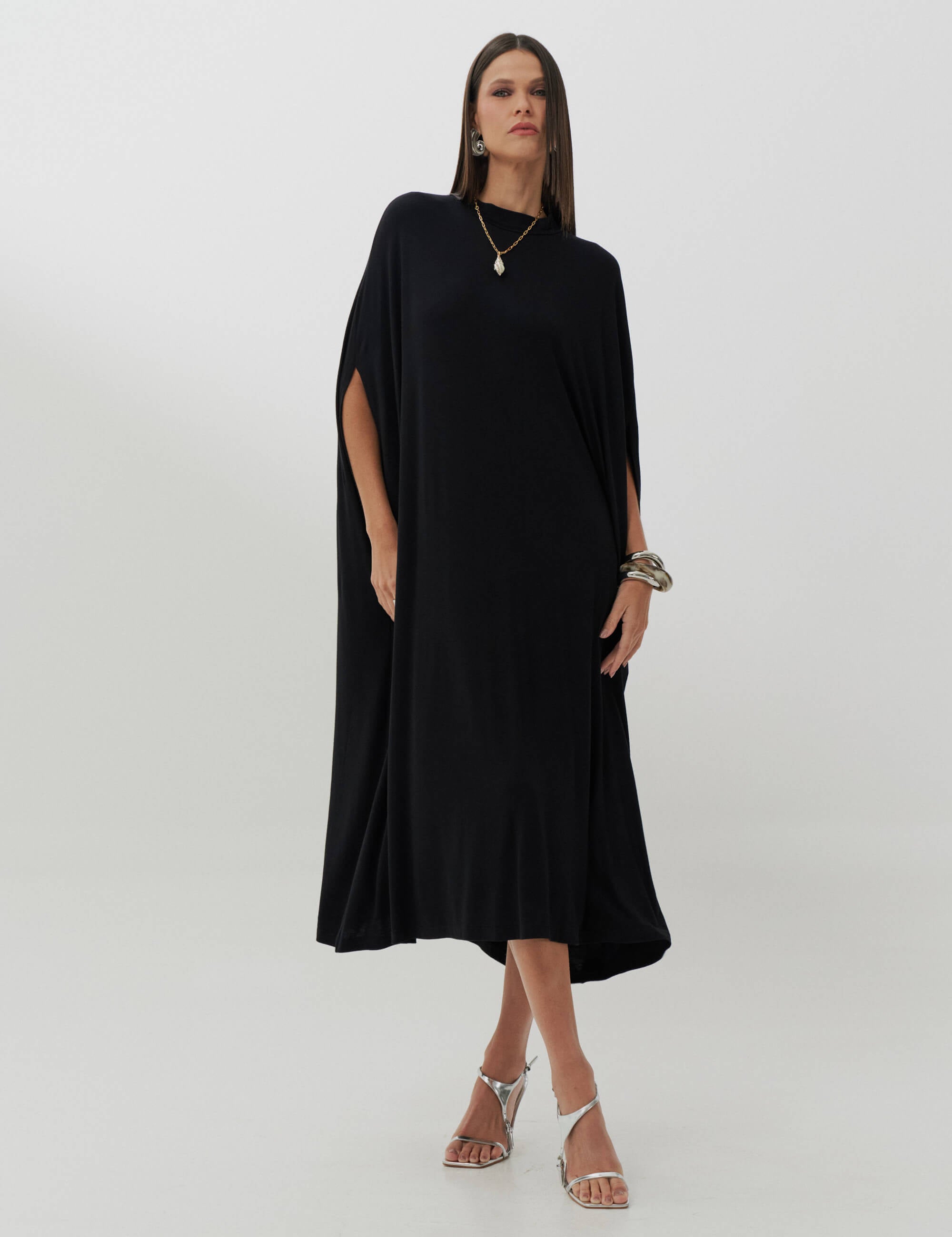 Vestido Claudina Preto