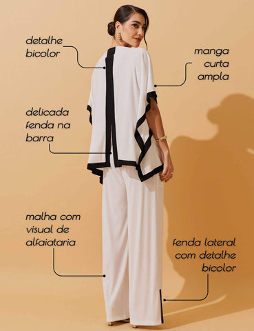 Conjunto Marbella Davina Off White