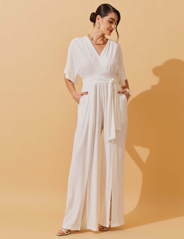 Macacão Marbella Demi Off White