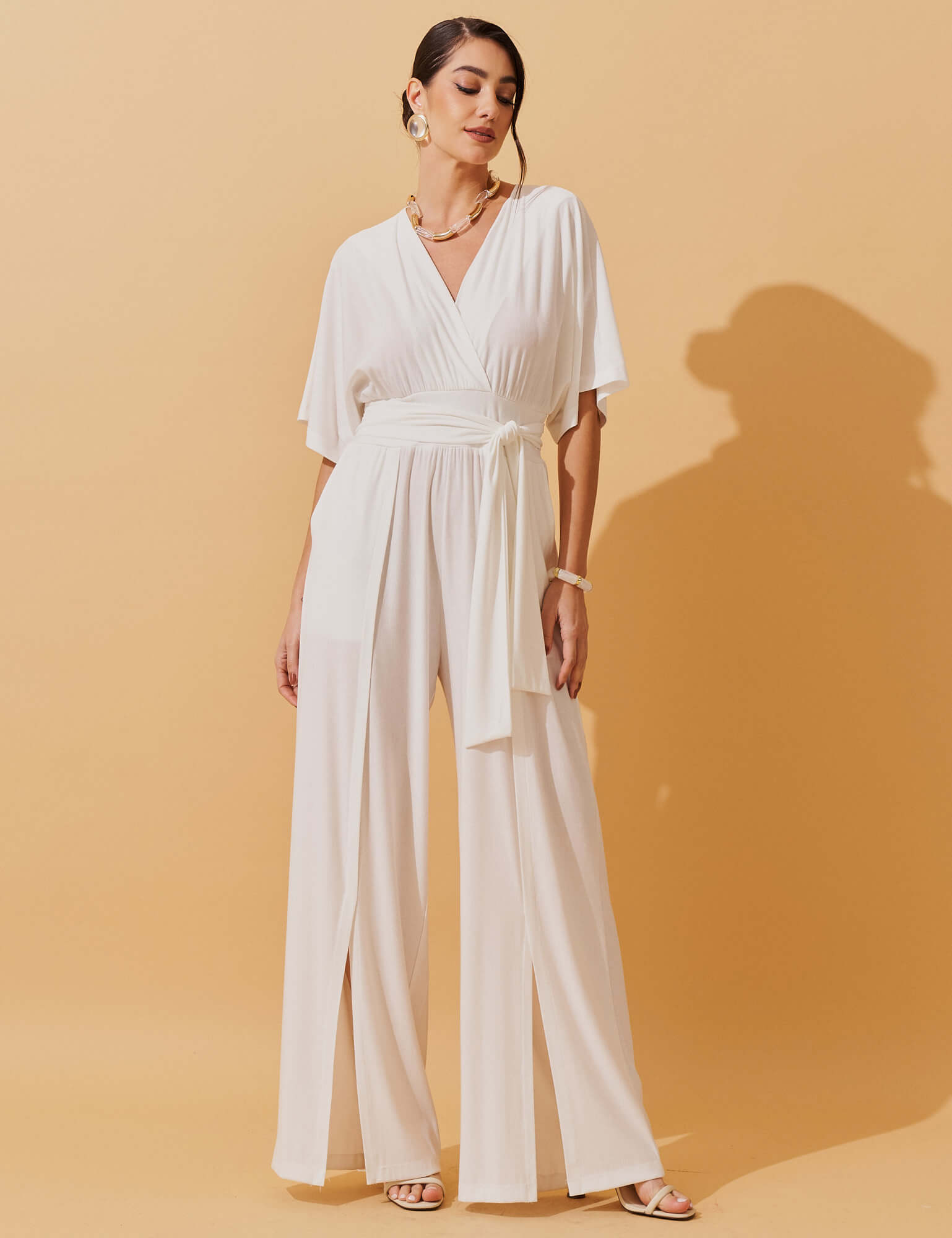 Macacão Marbella Demi Off White