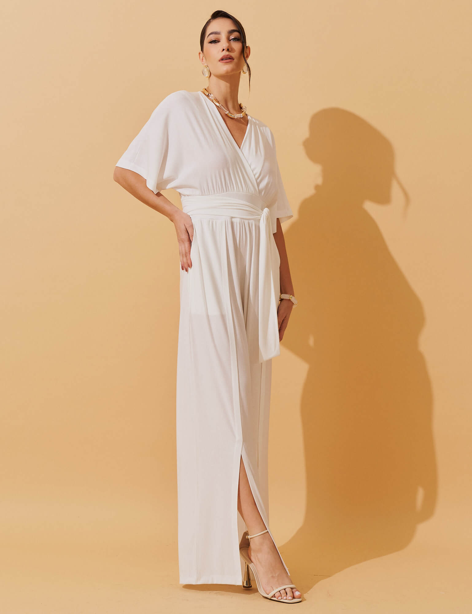 Macacão Marbella Demi Off White