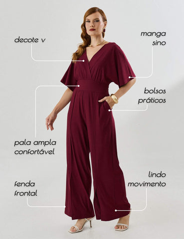Macacão Marbella Demi Bordo