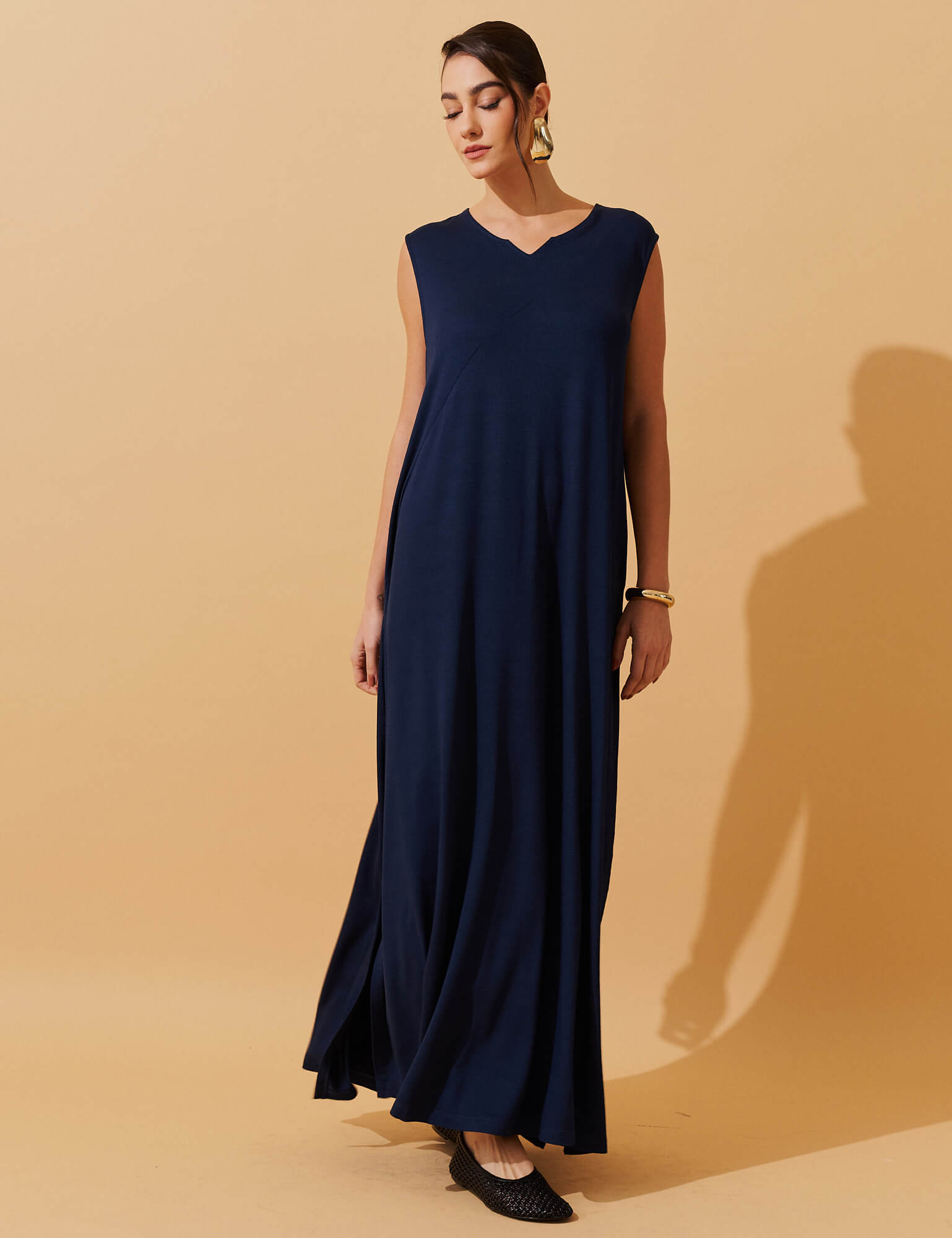 Vestido Vicenza Diara Azul Marinho
