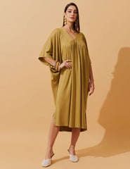 Vestido Vicenza Dandara Verde Persa