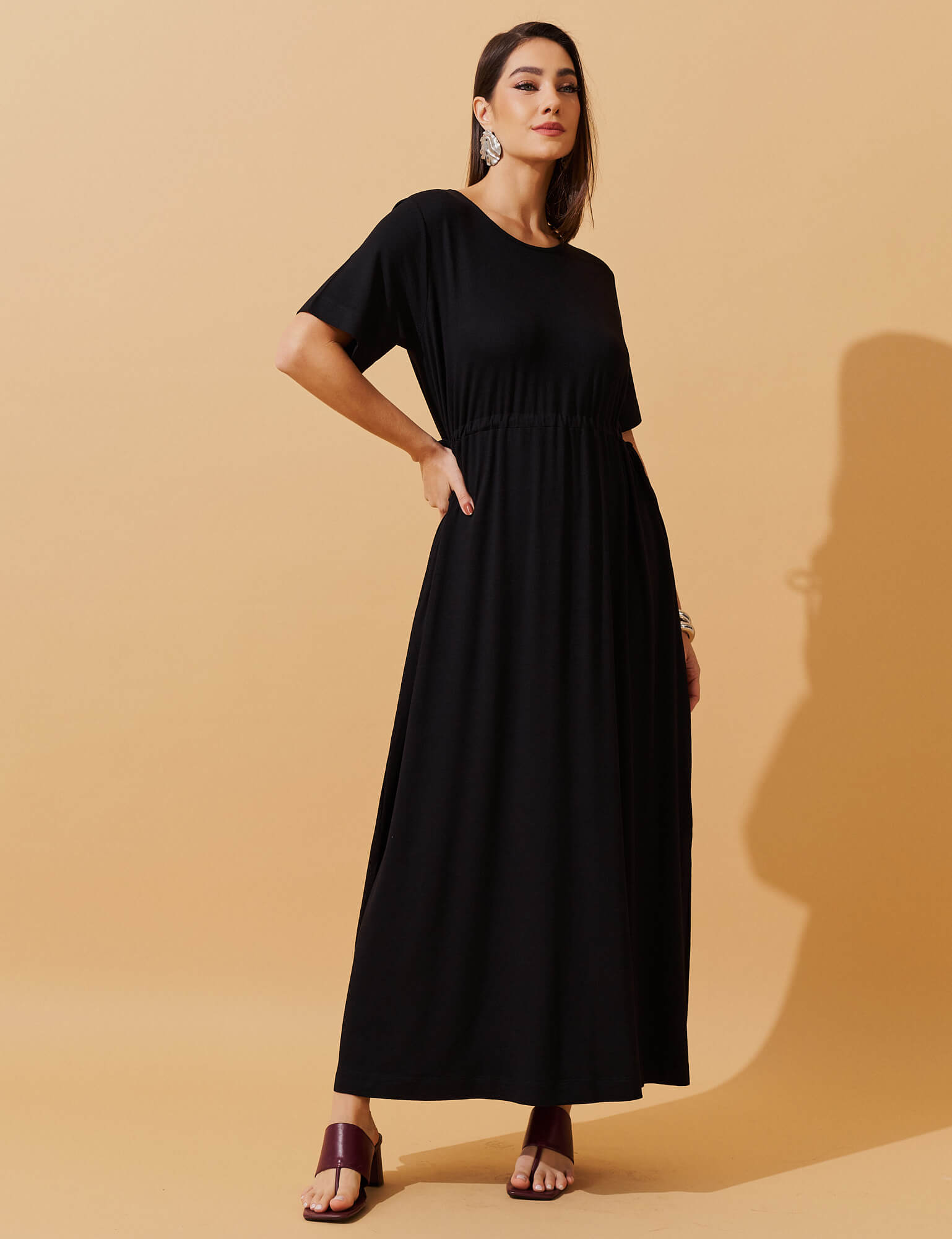 Vestido Vicenza Daurea Preto