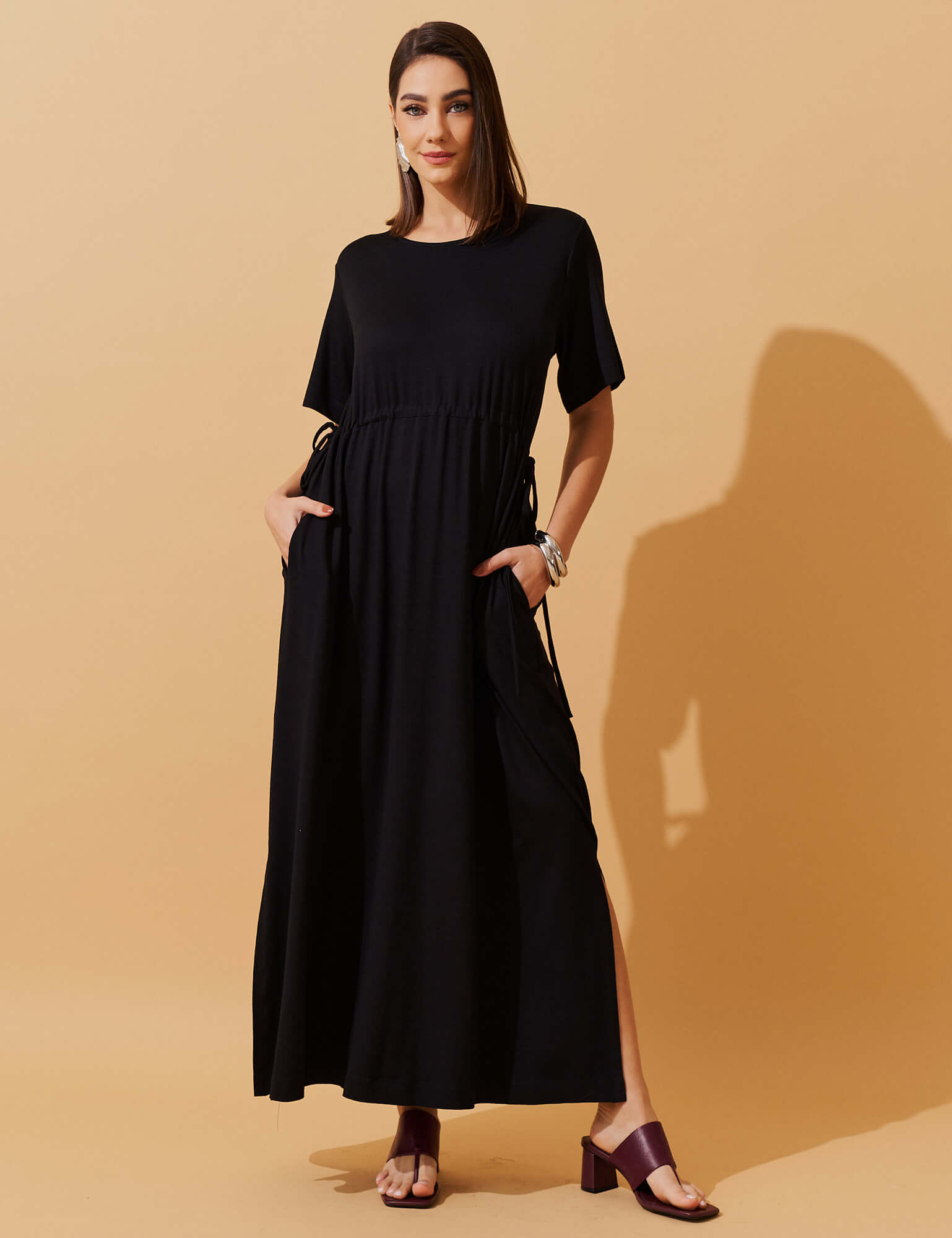 Vestido Vicenza Daurea Preto