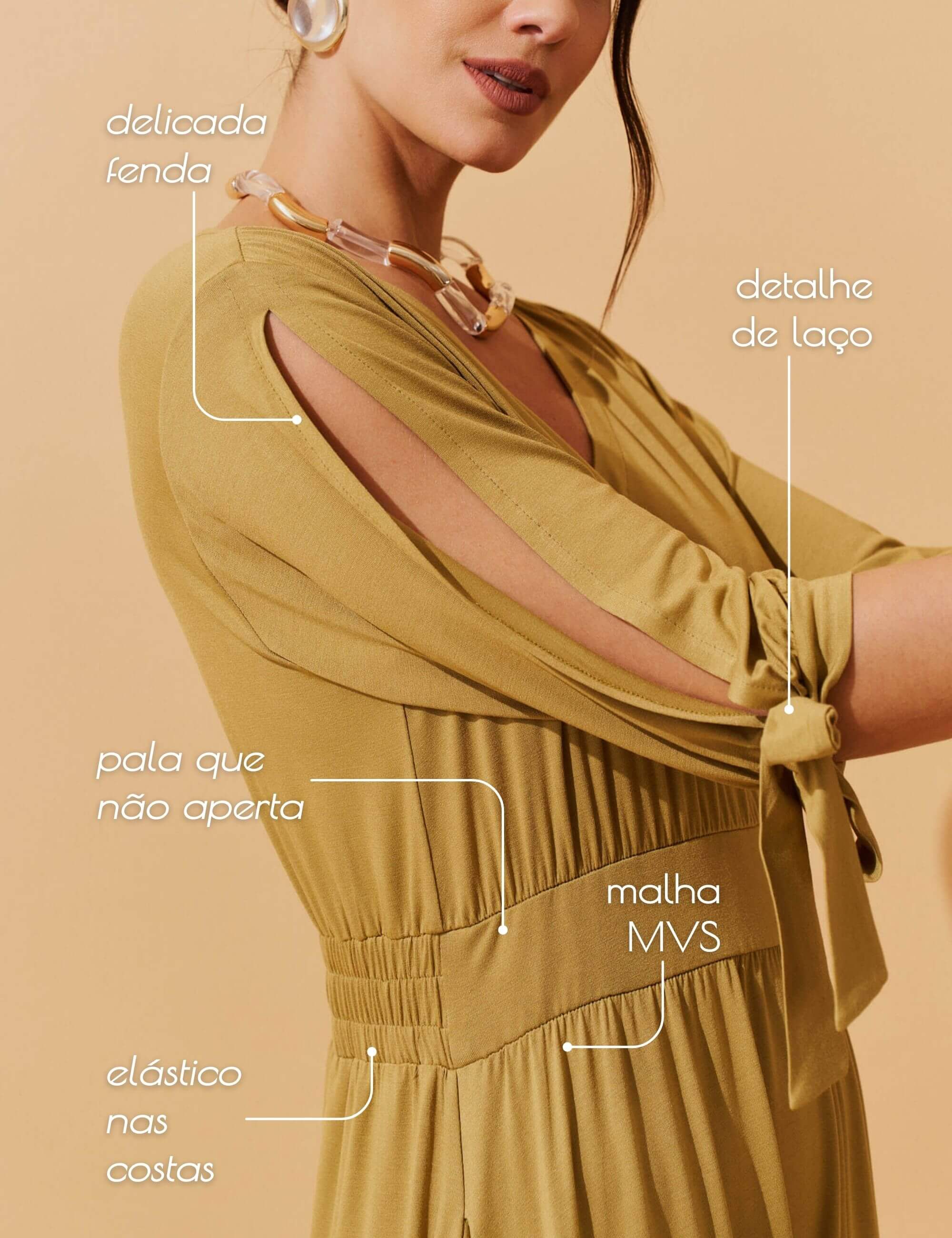 Vestido Delis Verde Persa