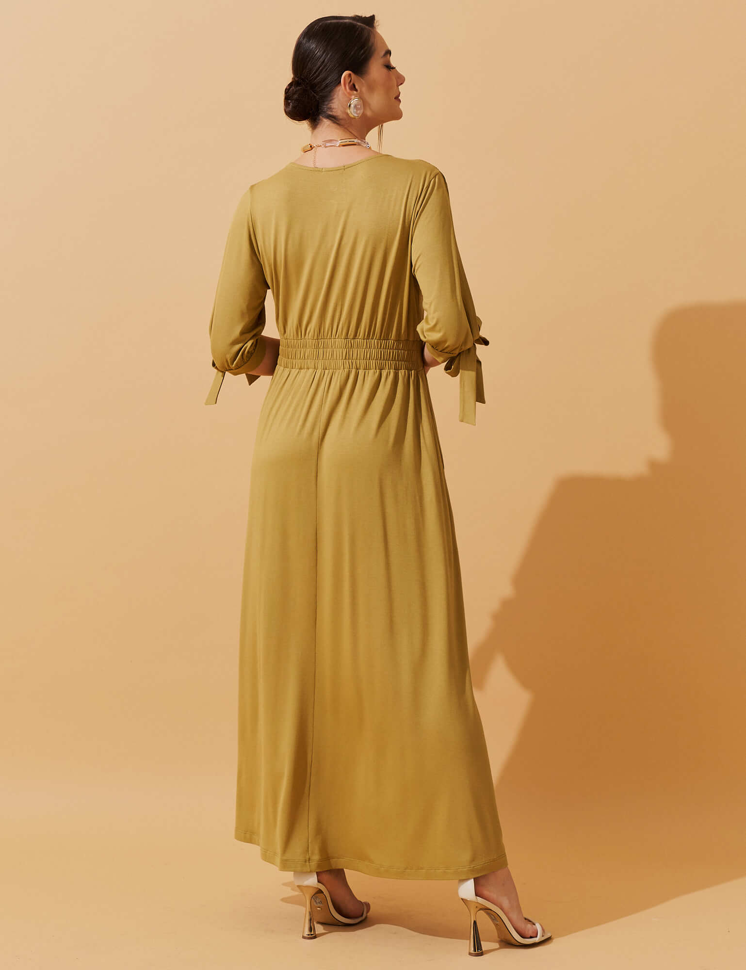 Vestido Delis Verde Persa