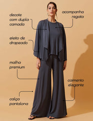 Trijunto Darsine Cinza Astro