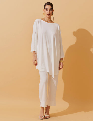 Conjunto Duda Off White