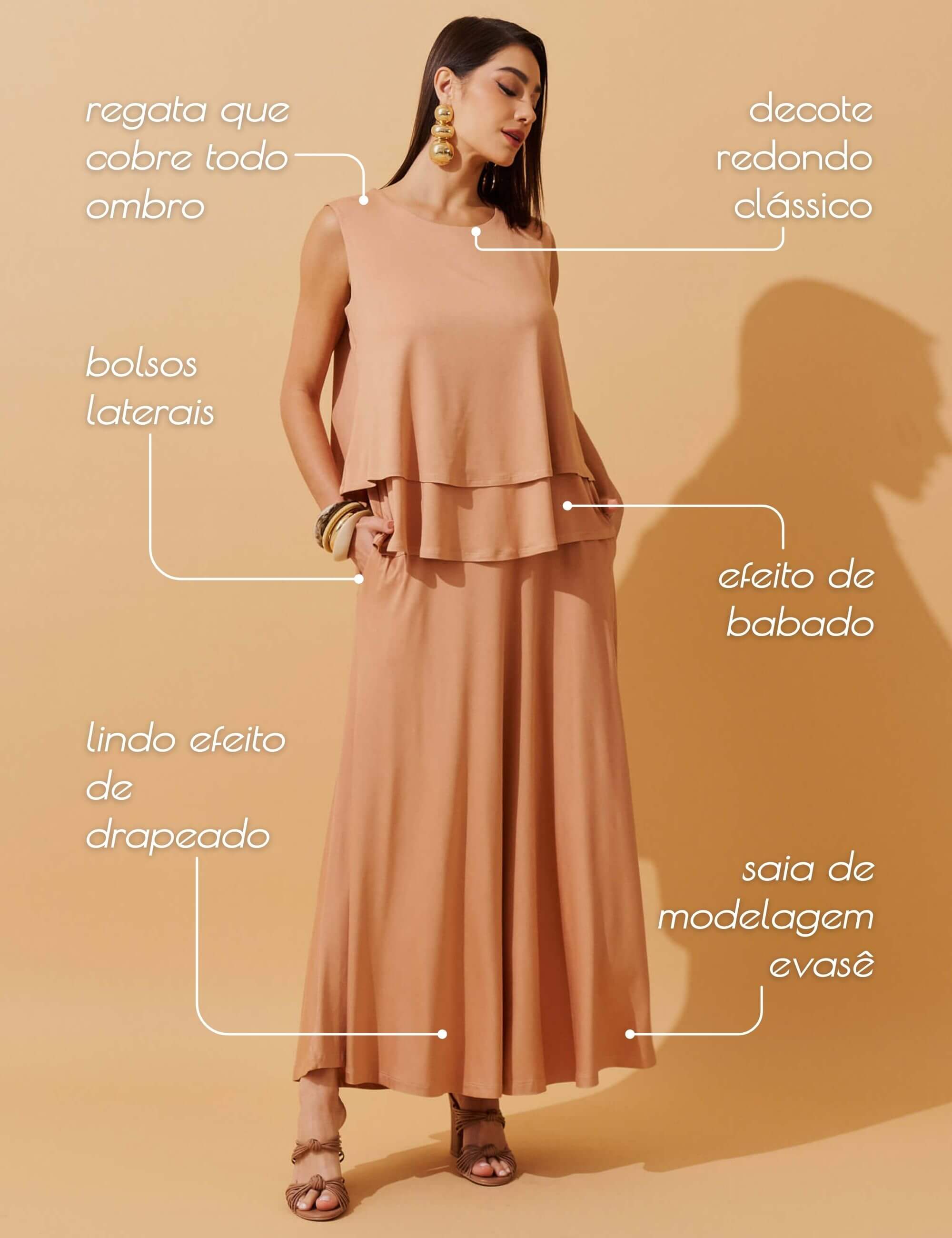 Conjunto Demetria Rose