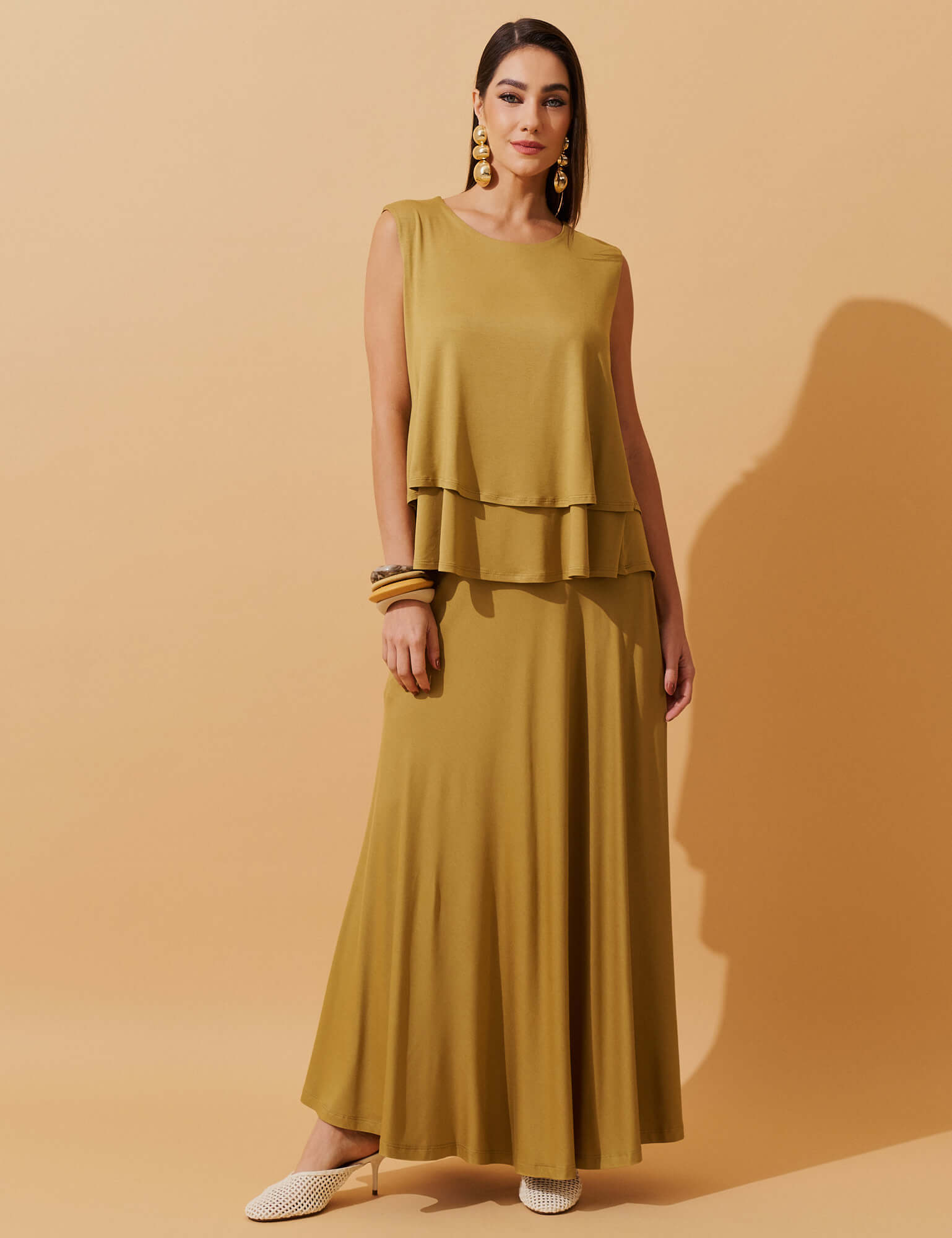 Conjunto Demetria Verde Persa