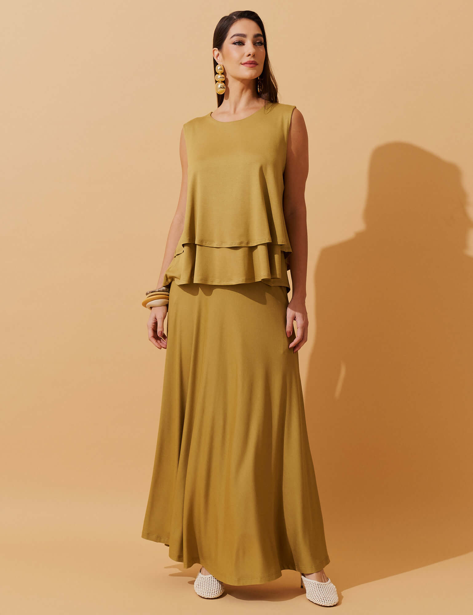 Conjunto Demetria Verde Persa