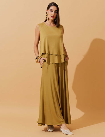 Conjunto Demetria Verde Persa