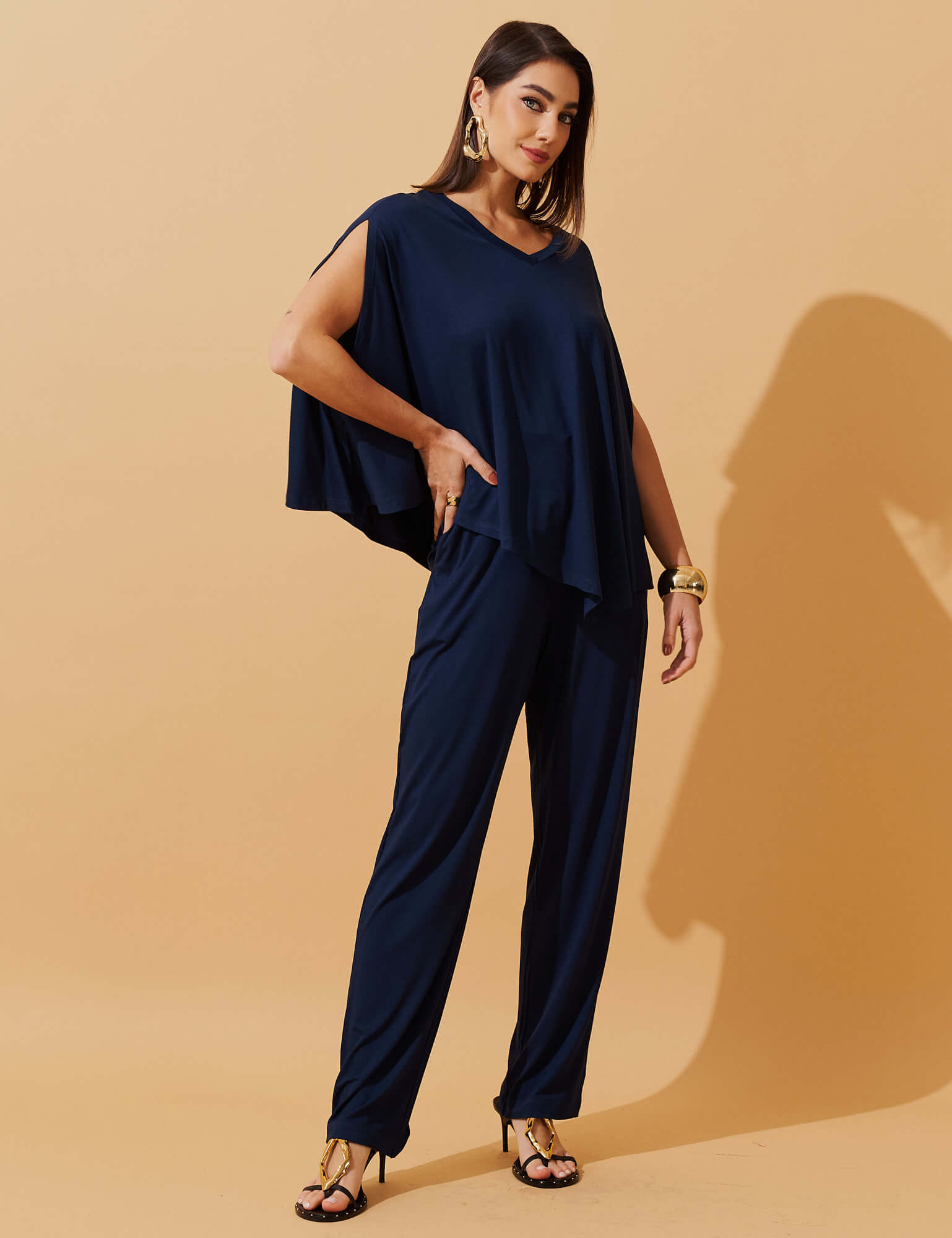 Conjunto Dafira Azul Marinho