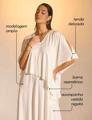 Vestido Diamela Off White