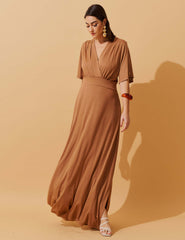 Vestido Divina Mocha Mousse