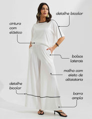 Conjunto Marbella Elora Off White