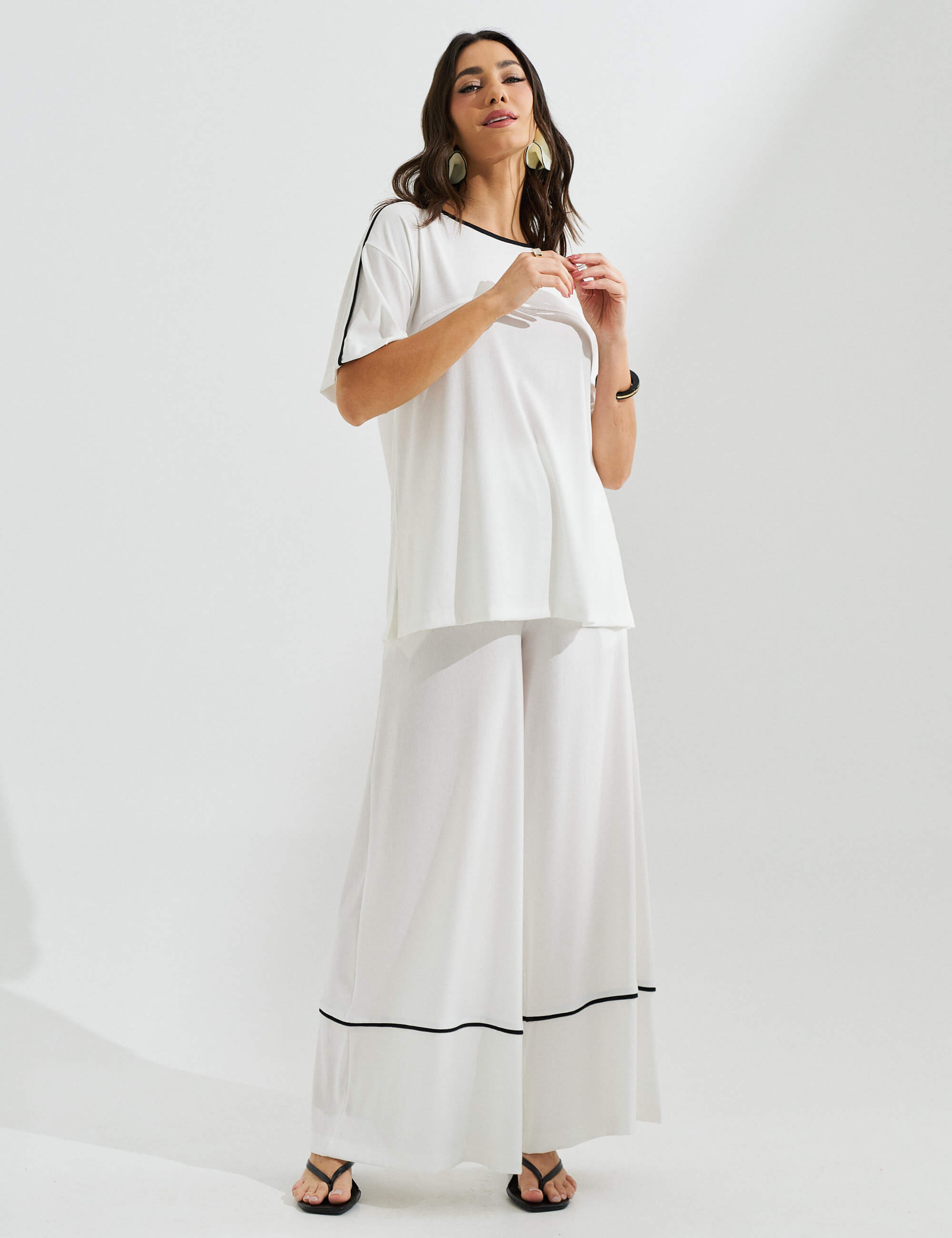 Conjunto Marbella Elora Off White